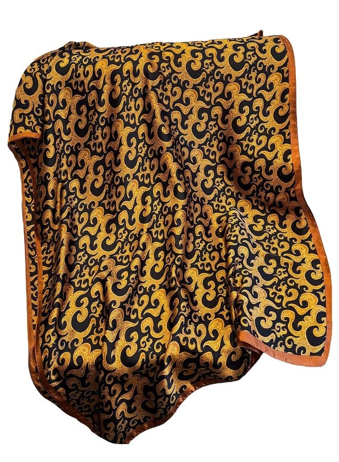 NUWEERIR Womens 100% Large Mulberry Silk Scarf Long Satin Scarf Fashion Lightweight Wraps - Image 2